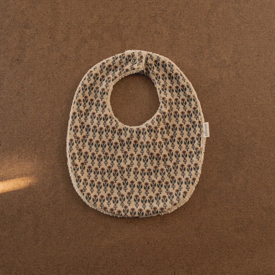 Bavoir maille coton bio boho