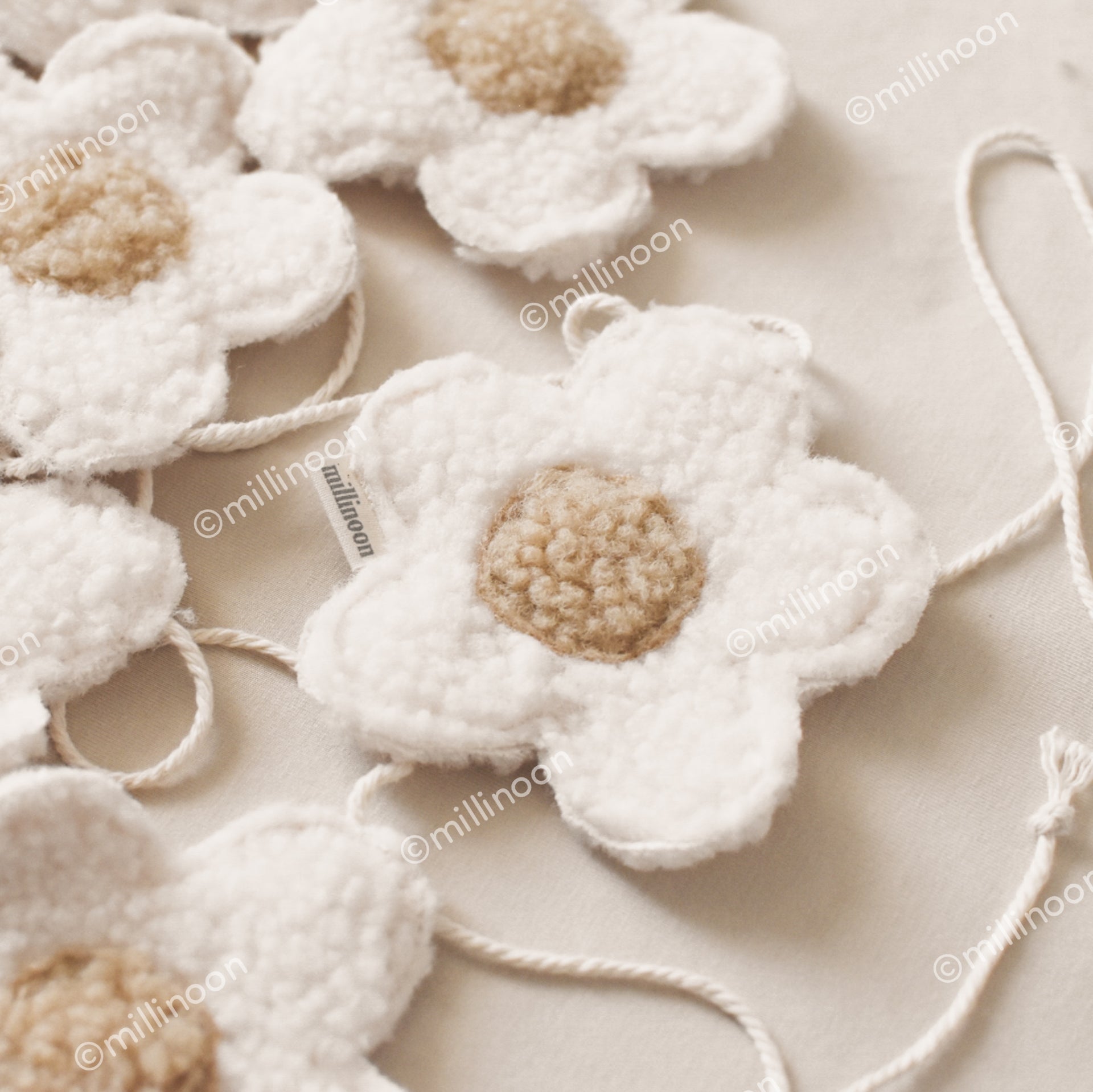 Guirlande fleur sherpa