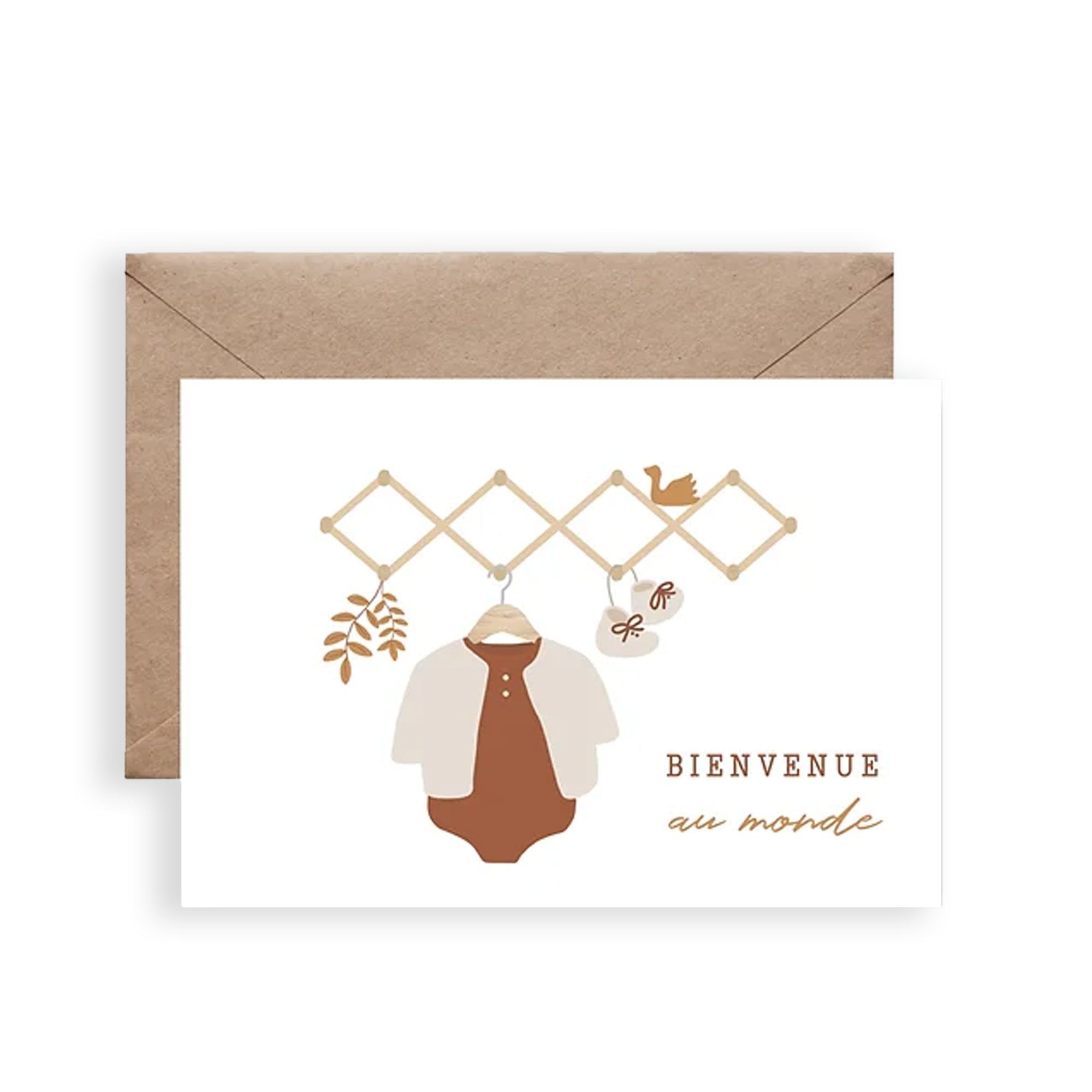 Carte postale - Bienvenue au monde orange