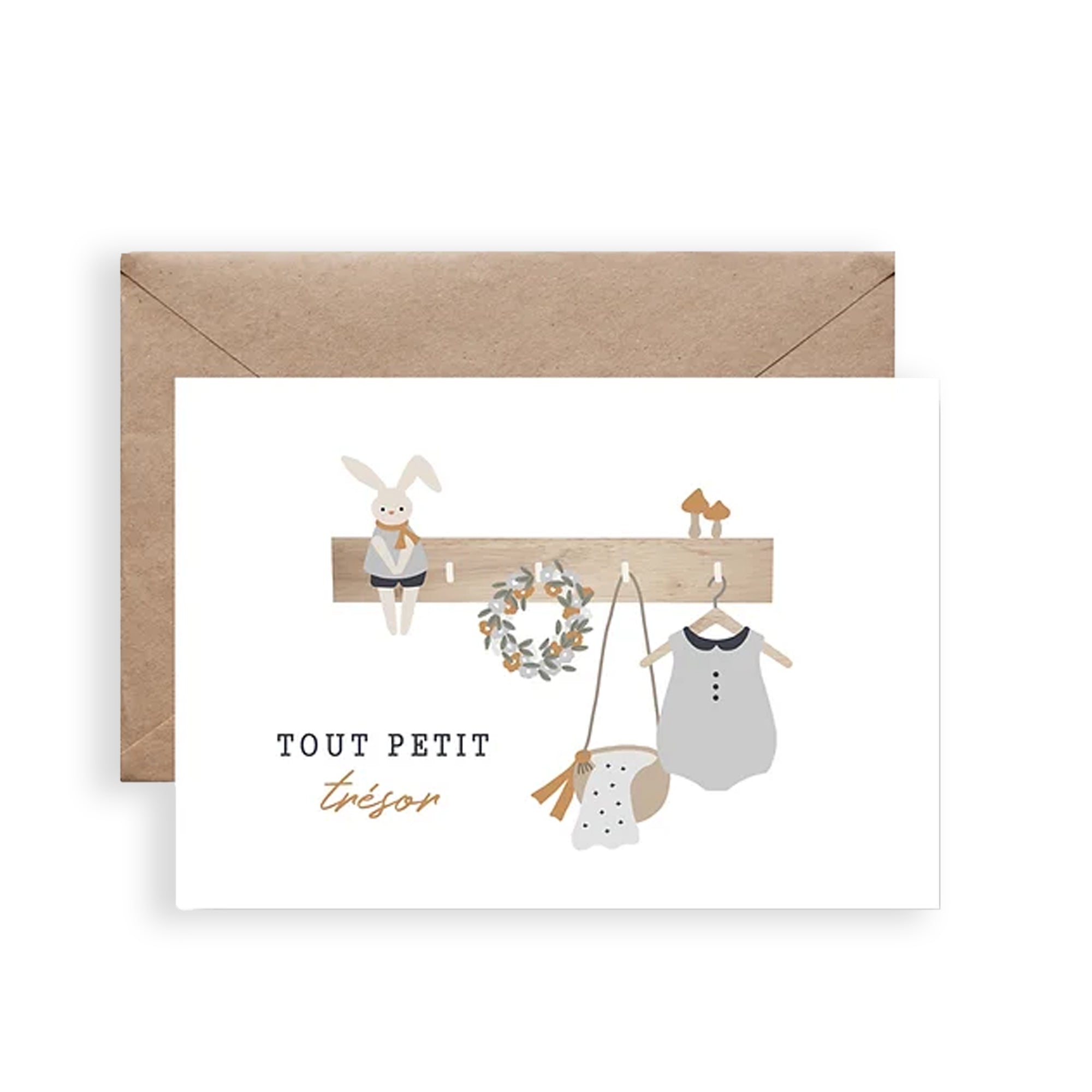 Carte postale - Tout petit trésor garçon