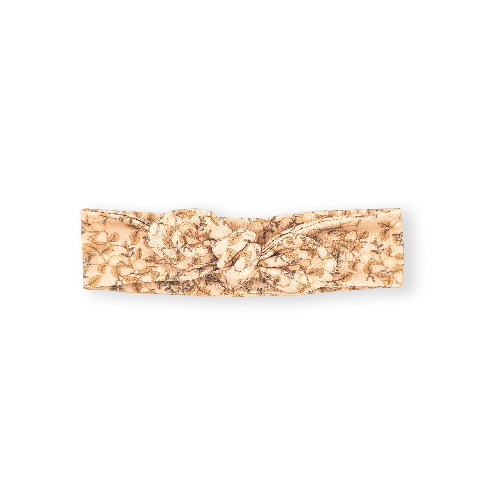 Bandeau maille coton bio orangeraie
