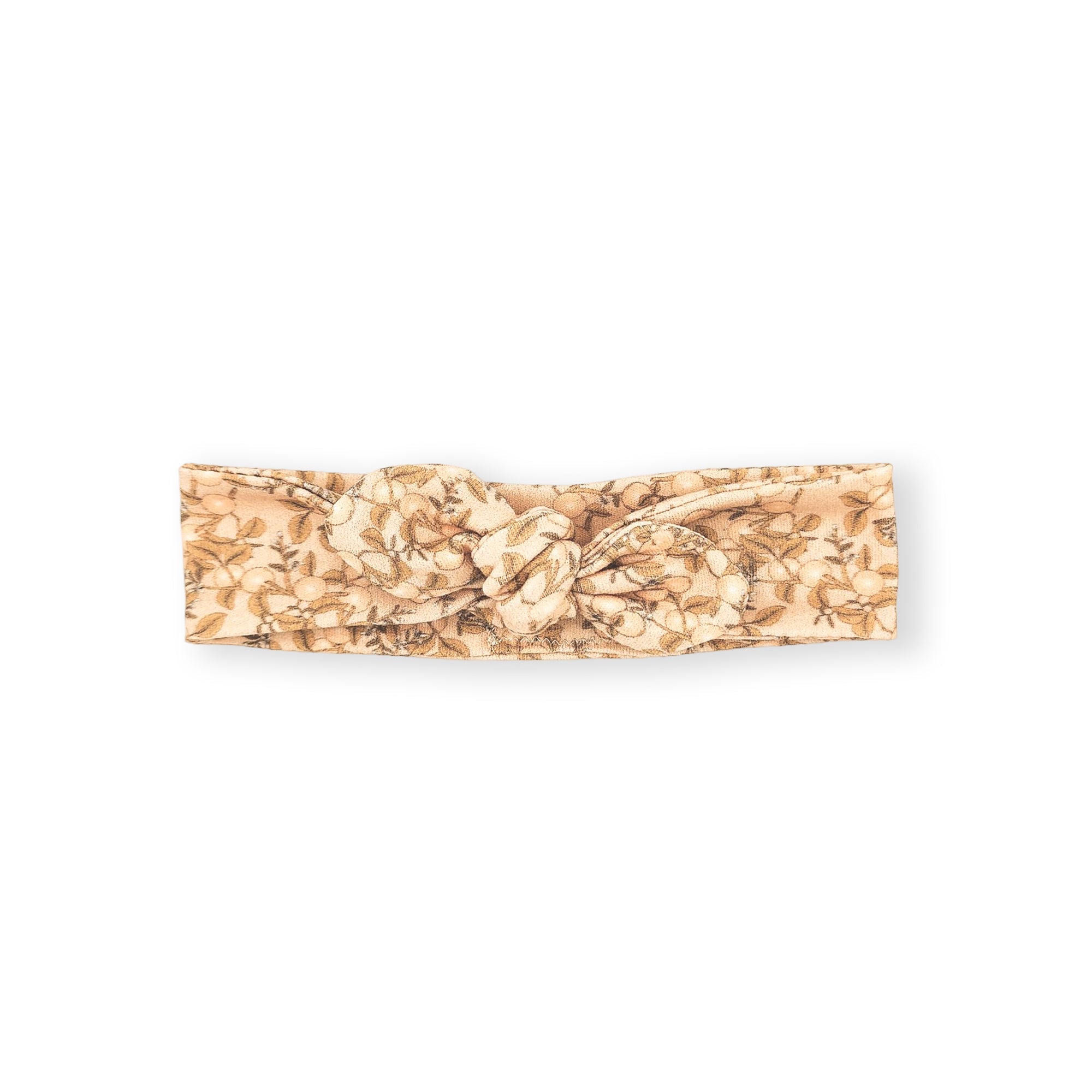 Bandeau maille coton bio orangeraie