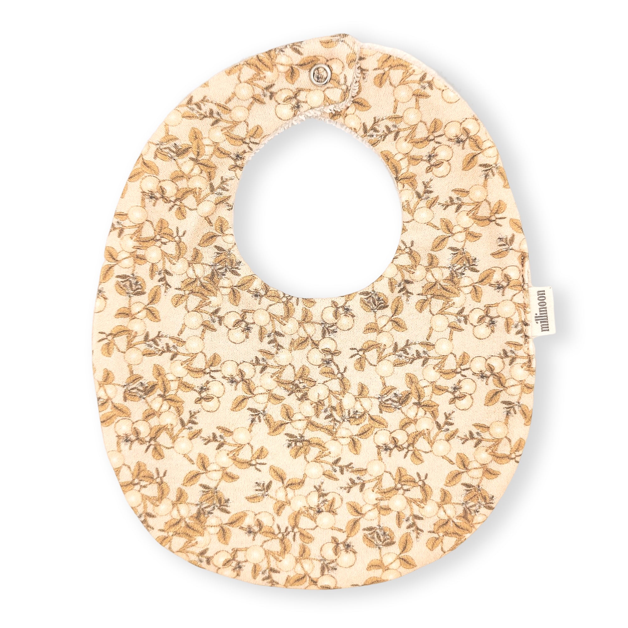 Bavoir maille coton bio orangeraie