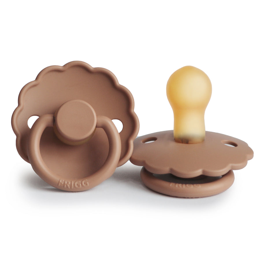 Tétine Latex Daisy Peach Bronze