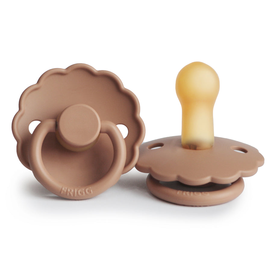 Tétine Latex Daisy Peach Bronze